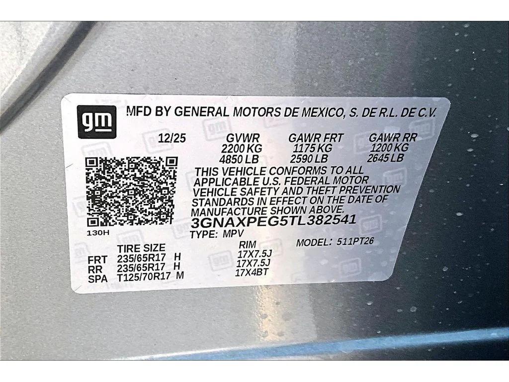 new 2026 Chevrolet Equinox car, priced at $31,156