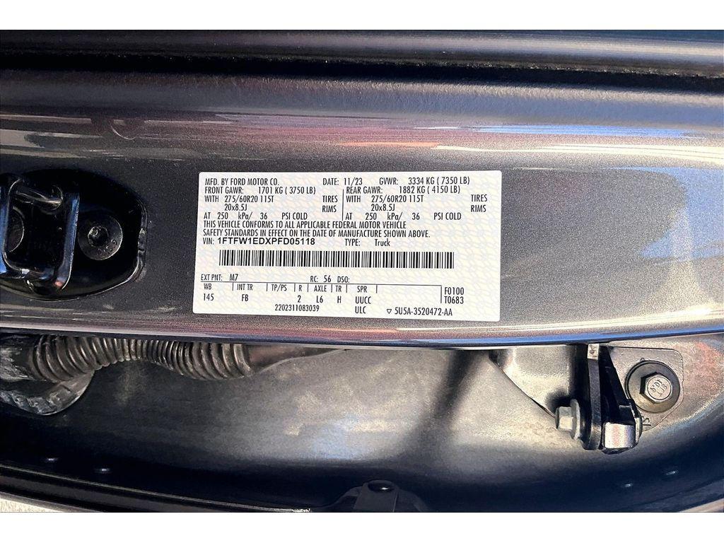 used 2023 Ford F-150 car, priced at $44,112