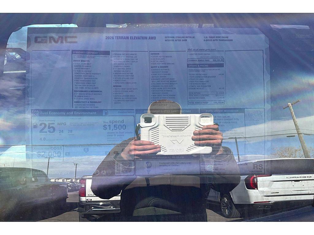 new 2026 GMC Terrain car, priced at $32,805