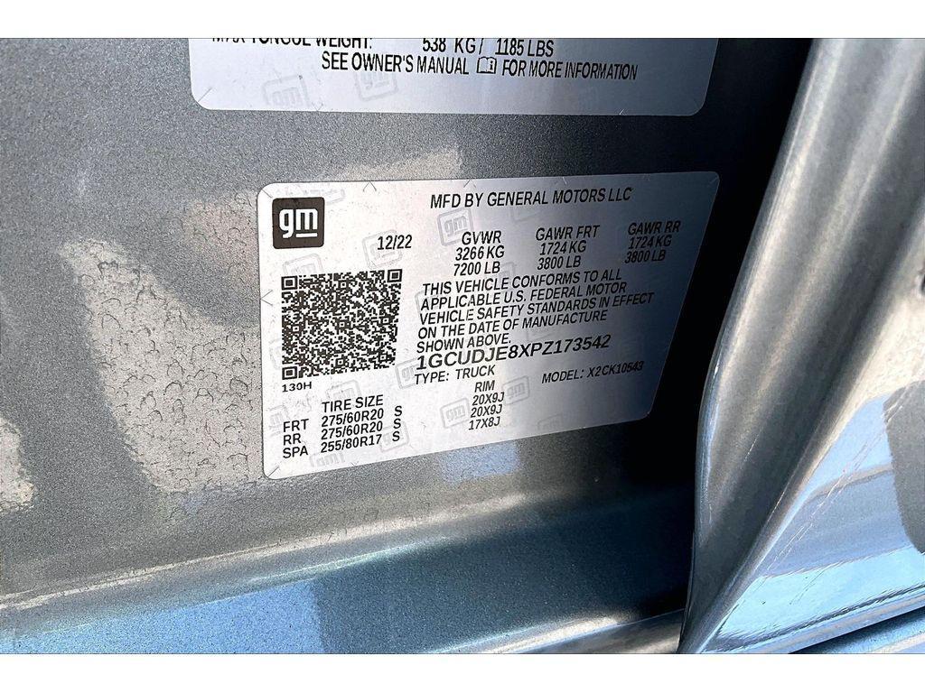 used 2023 Chevrolet Silverado 1500 car, priced at $37,970