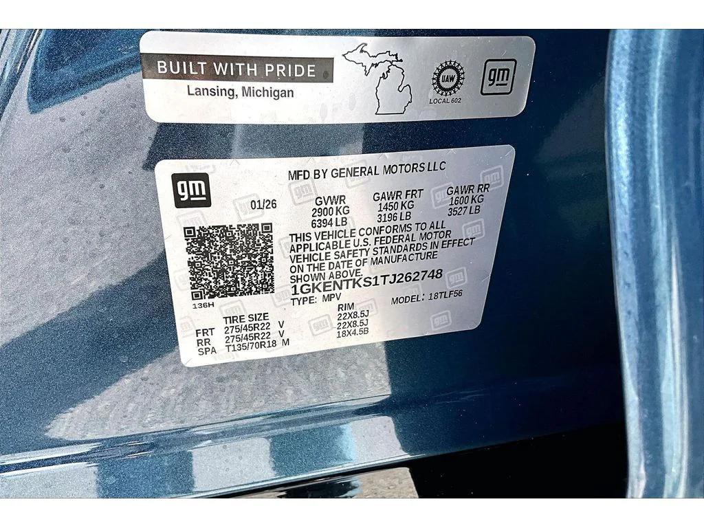 new 2026 GMC Acadia car, priced at $62,535