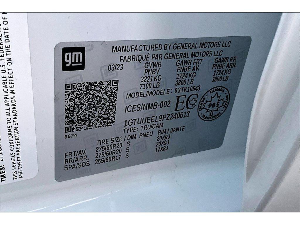 used 2023 GMC Sierra 1500 car, priced at $39,784