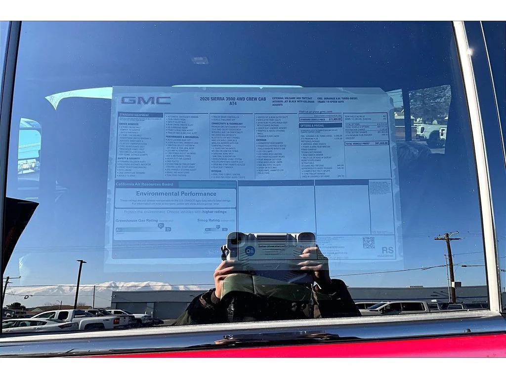 new 2026 GMC Sierra 3500 car, priced at $89,077