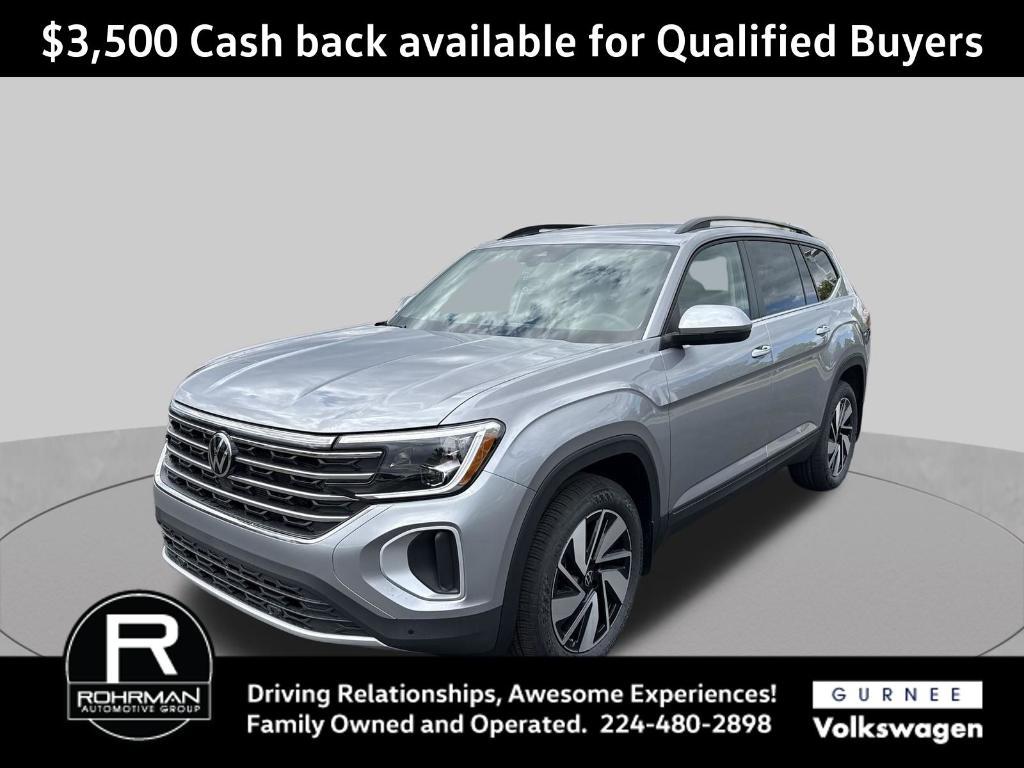 new 2026 Volkswagen Atlas car, priced at $45,005