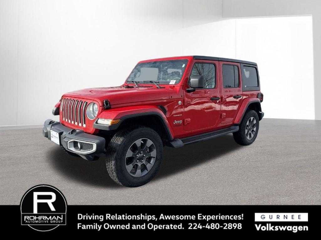 used 2020 Jeep Wrangler Unlimited car, priced at $24,395