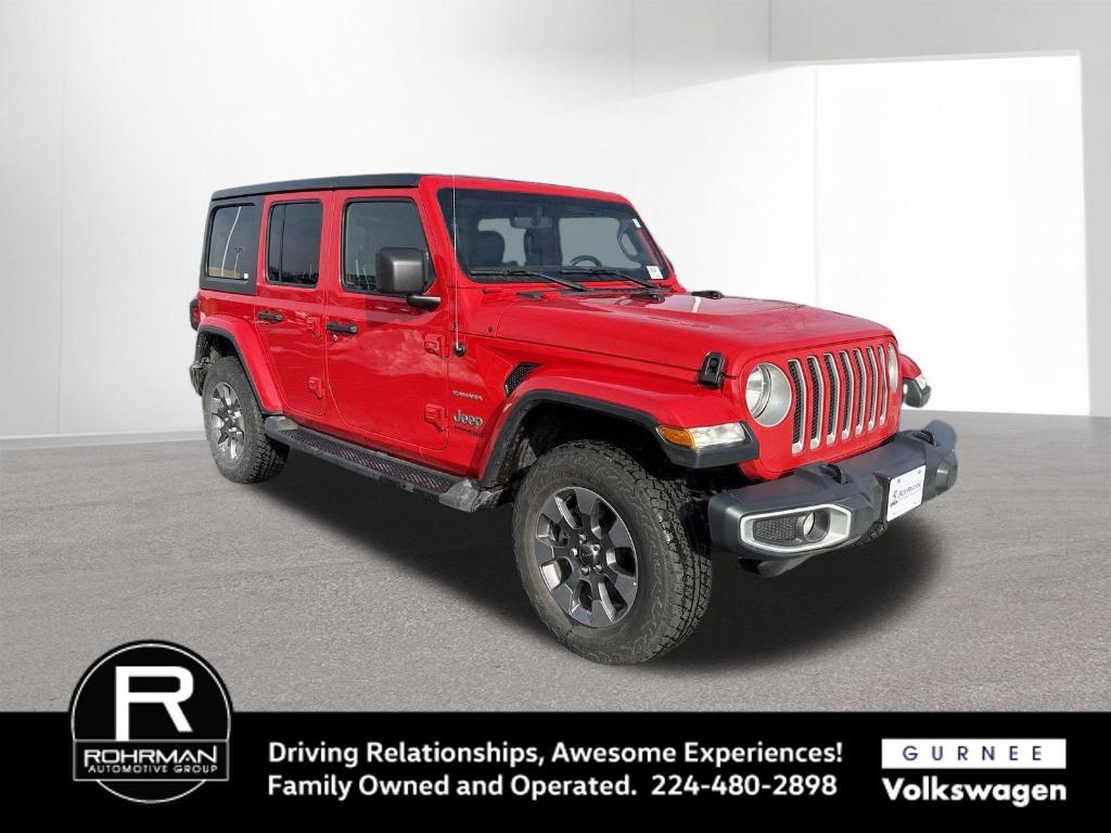 used 2020 Jeep Wrangler Unlimited car, priced at $24,395