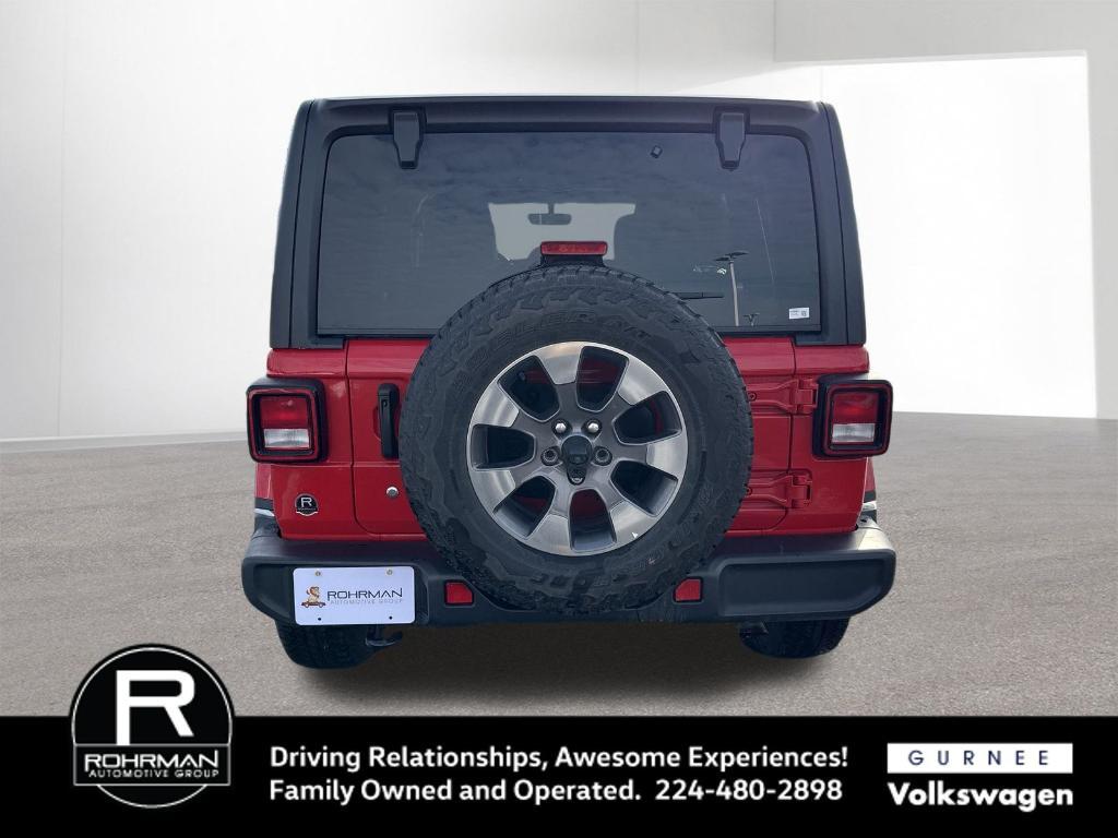 used 2020 Jeep Wrangler Unlimited car, priced at $24,395