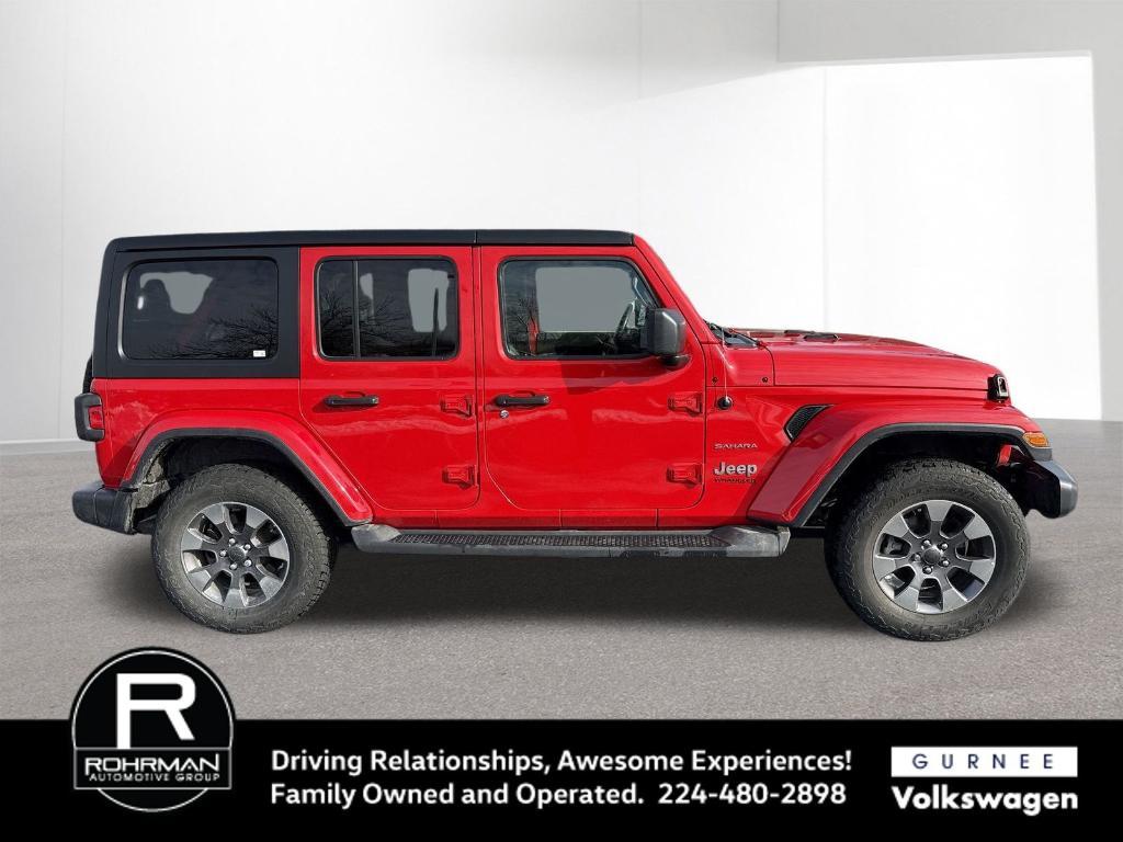 used 2020 Jeep Wrangler Unlimited car, priced at $24,395