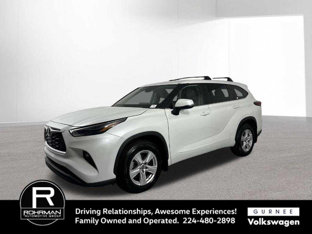 used 2023 Toyota Highlander car, priced at $26,485