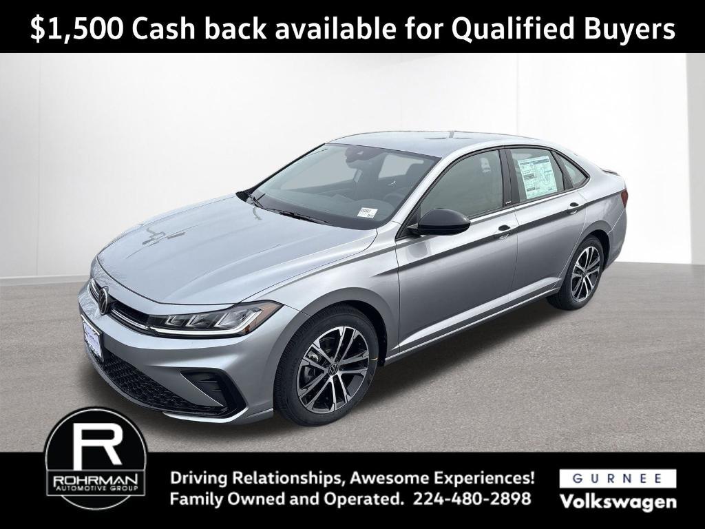 new 2026 Volkswagen Jetta car, priced at $23,957