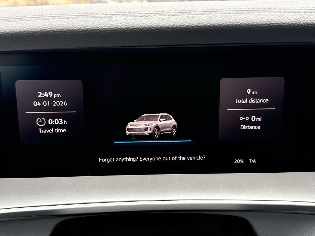 new 2026 Volkswagen Tiguan car, priced at $34,751
