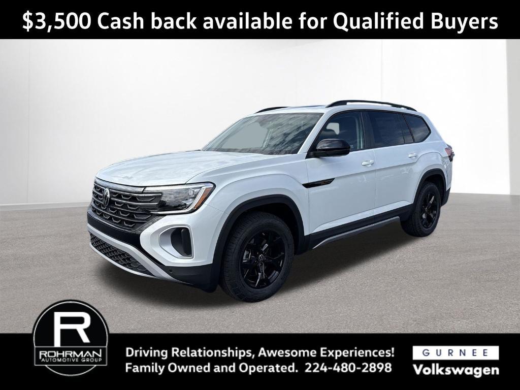 new 2026 Volkswagen Atlas car, priced at $43,502