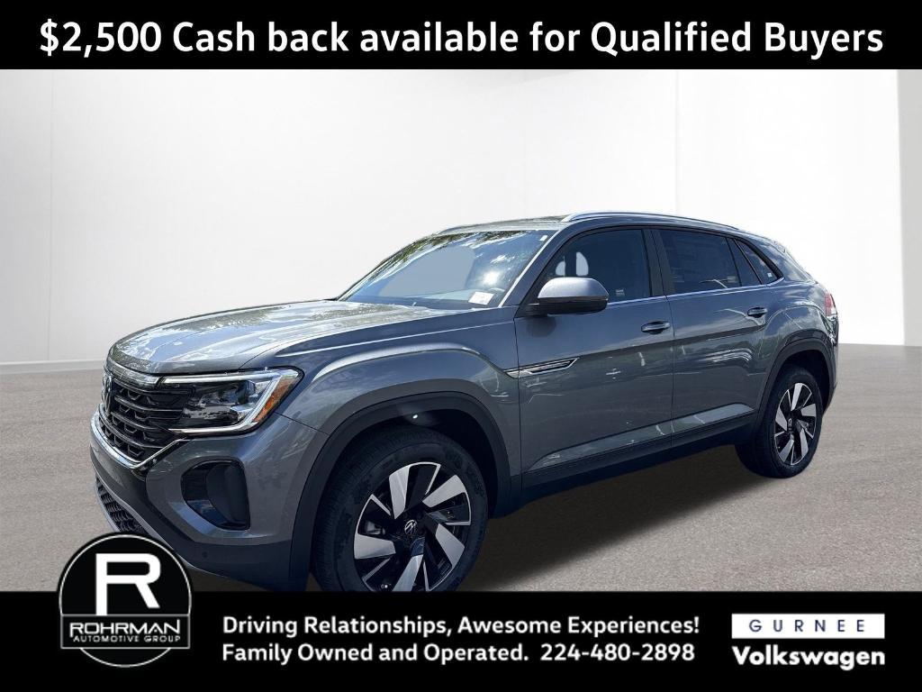 new 2025 Volkswagen Atlas Cross Sport car, priced at $38,227