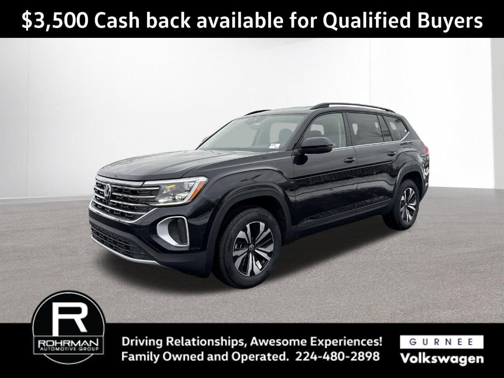 new 2026 Volkswagen Atlas car, priced at $35,467