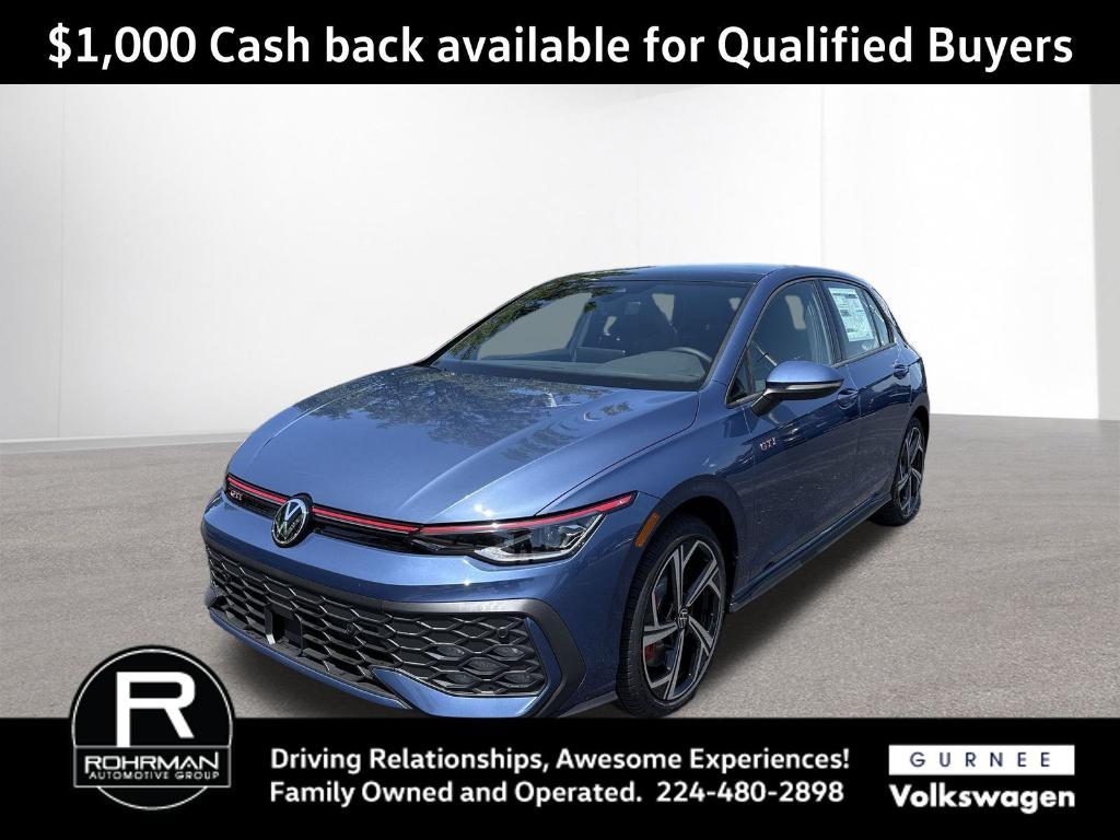 new 2025 Volkswagen Golf GTI car, priced at $34,999