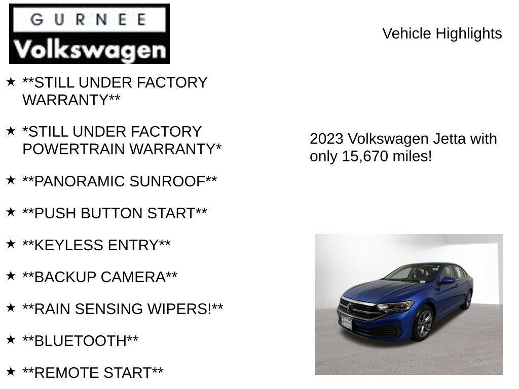 used 2023 Volkswagen Jetta car, priced at $18,811