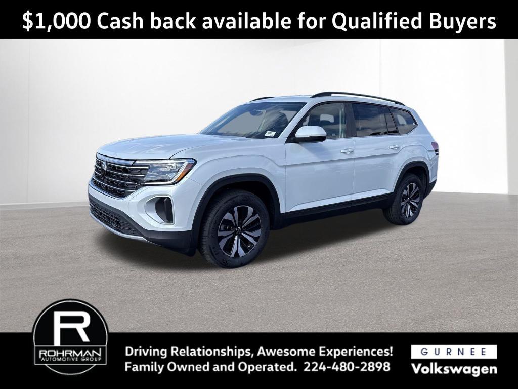 new 2026 Volkswagen Atlas car, priced at $38,604