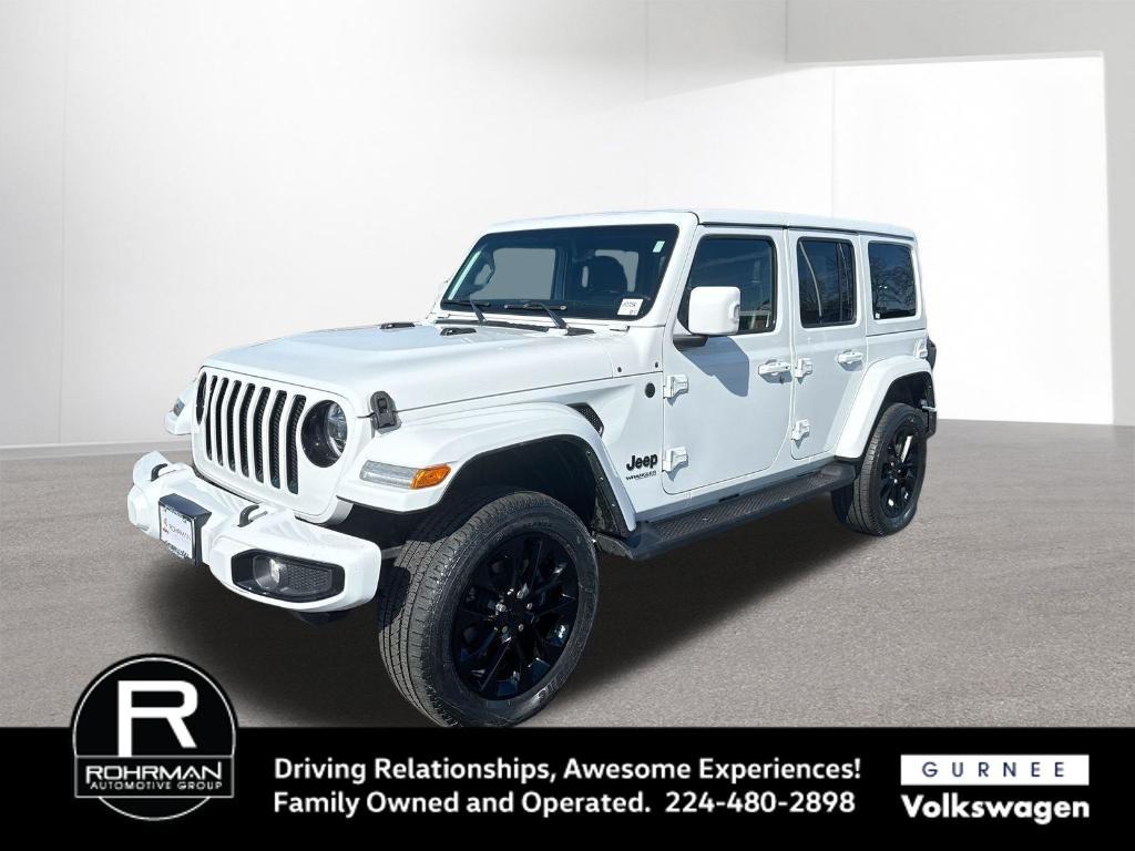 used 2022 Jeep Wrangler Unlimited car, priced at $32,999