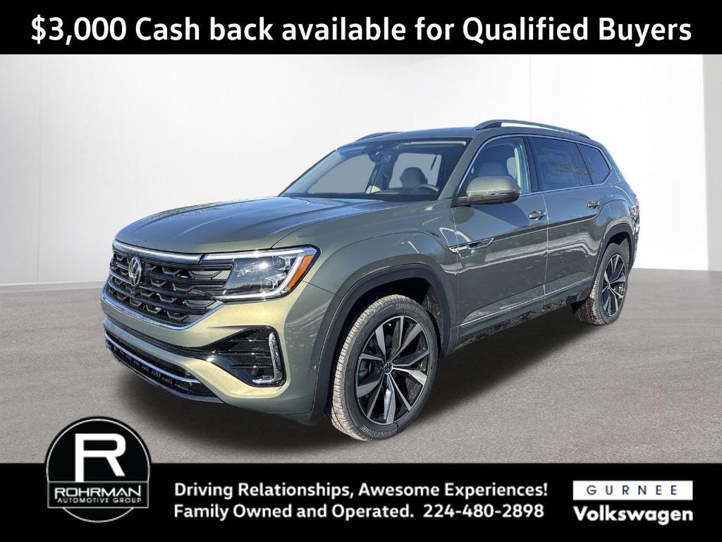 new 2026 Volkswagen Atlas car, priced at $52,772