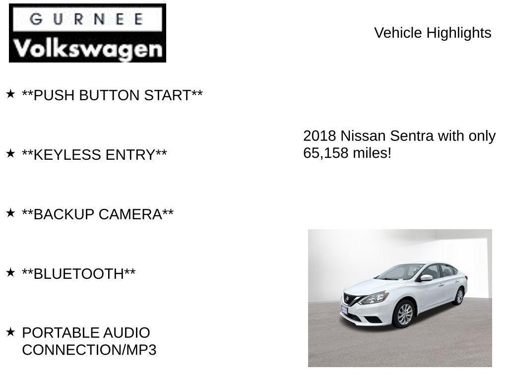 used 2018 Nissan Sentra car, priced at $10,149