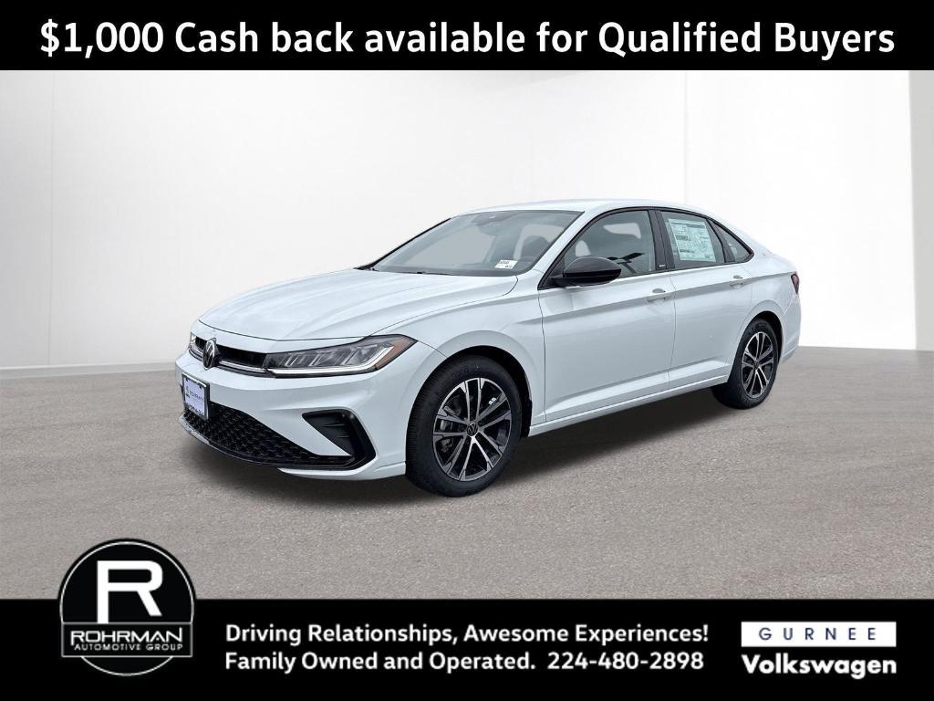 new 2026 Volkswagen Jetta car, priced at $25,116