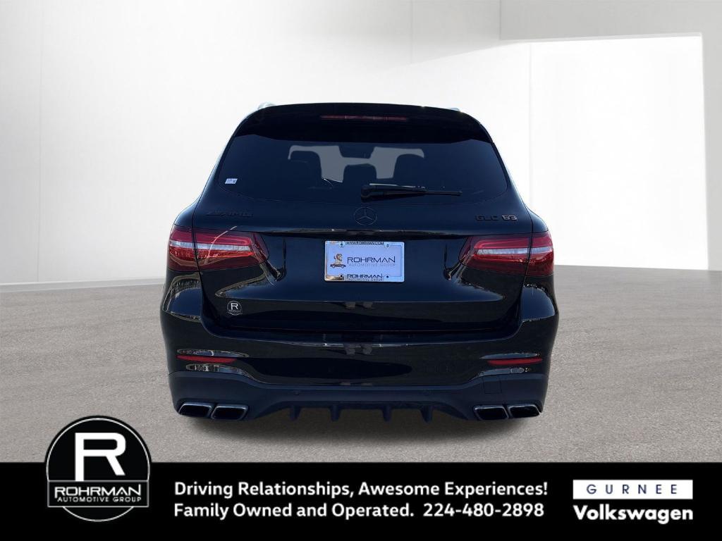 used 2019 Mercedes-Benz AMG GLC 63 car, priced at $40,999
