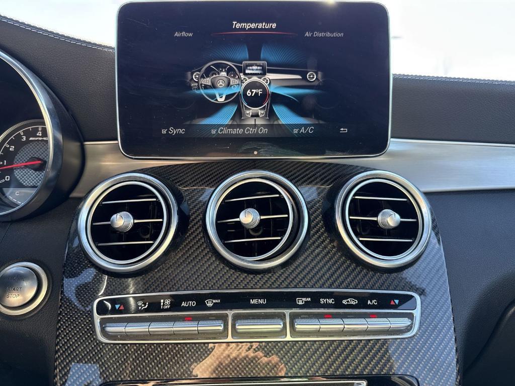 used 2019 Mercedes-Benz AMG GLC 63 car, priced at $40,999