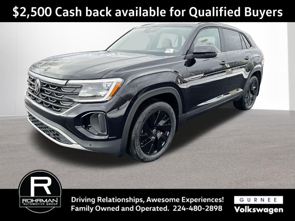 new 2026 Volkswagen Atlas Cross Sport car, priced at $45,745