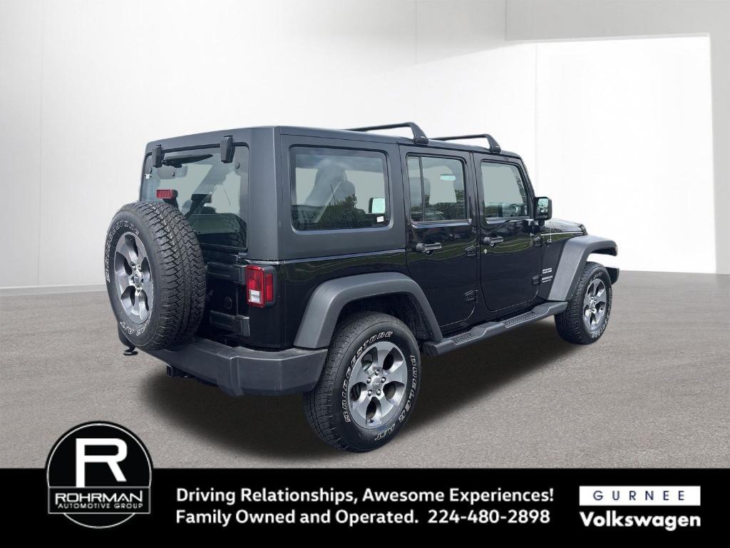used 2017 Jeep Wrangler Unlimited car, priced at $17,495