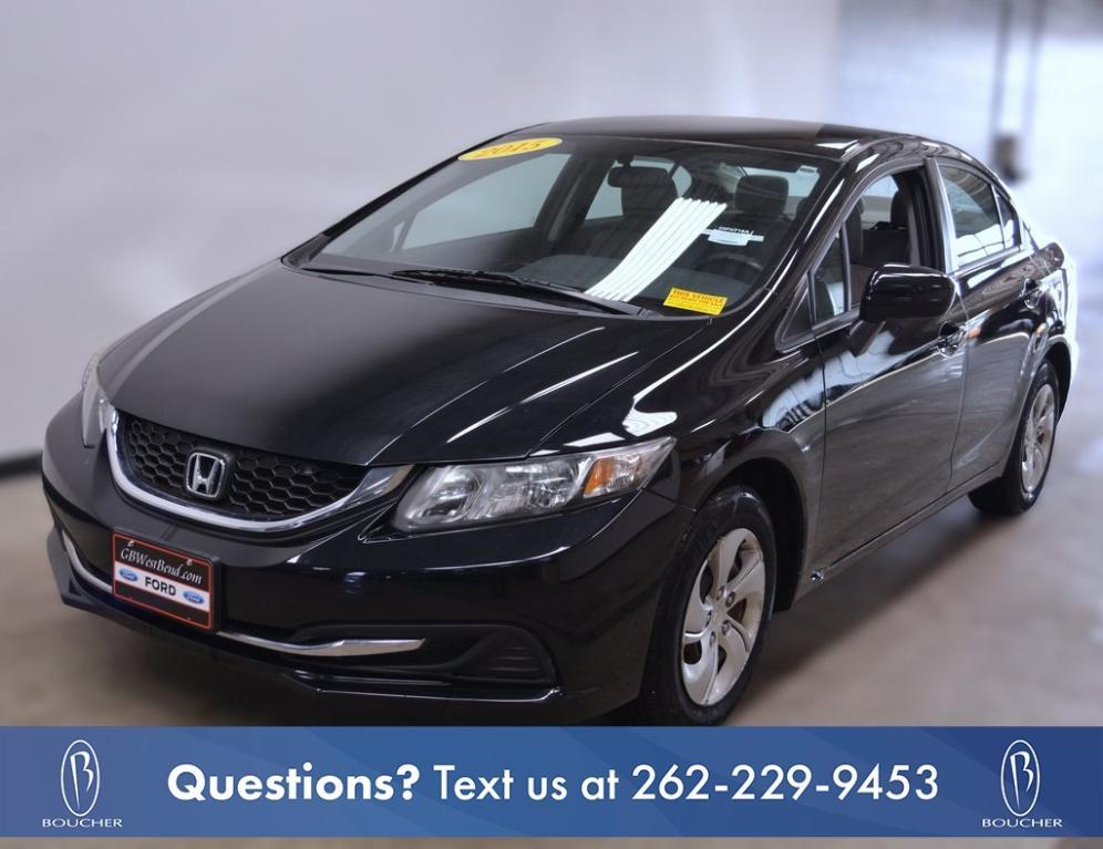 used 2015 Honda Civic car, priced at $13,395