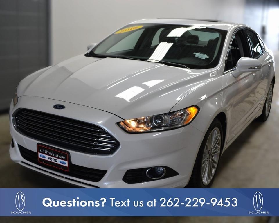 used 2016 Ford Fusion car, priced at $10,795