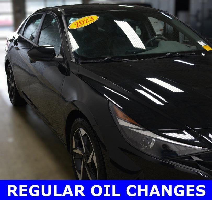 used 2023 Hyundai Elantra car, priced at $18,795
