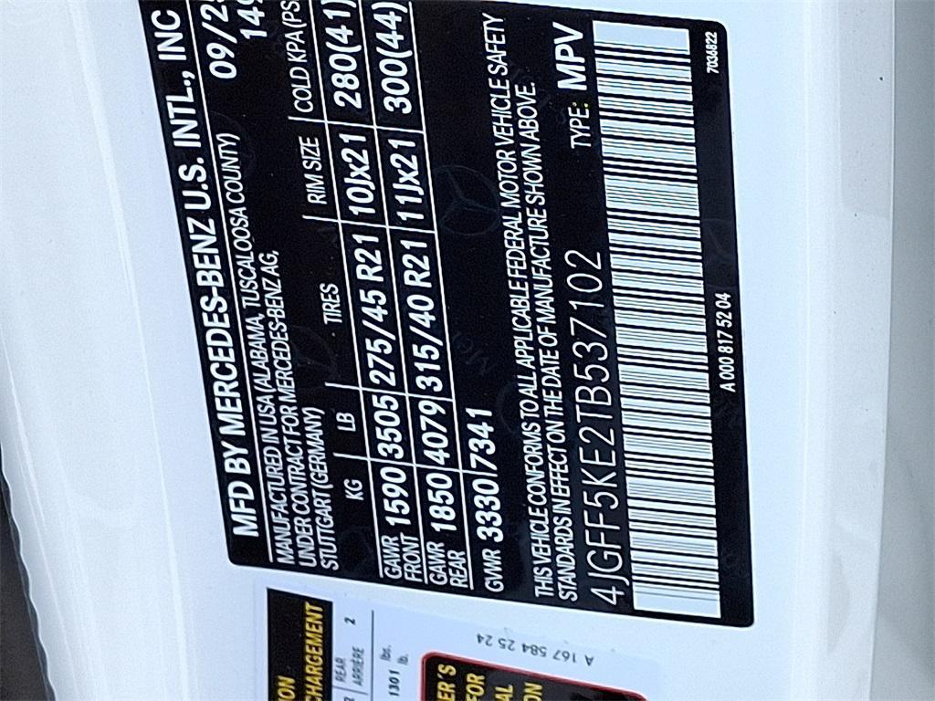 new 2026 Mercedes-Benz GLS 450 car, priced at $92,330