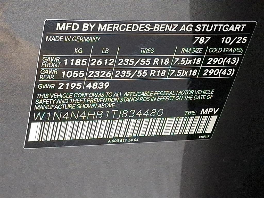 new 2026 Mercedes-Benz GLA 250 car, priced at $51,540