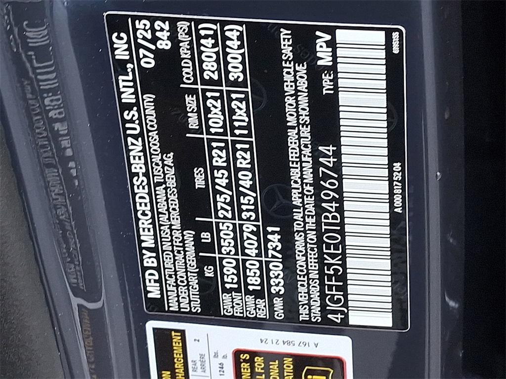 new 2026 Mercedes-Benz GLS 450 car, priced at $94,410