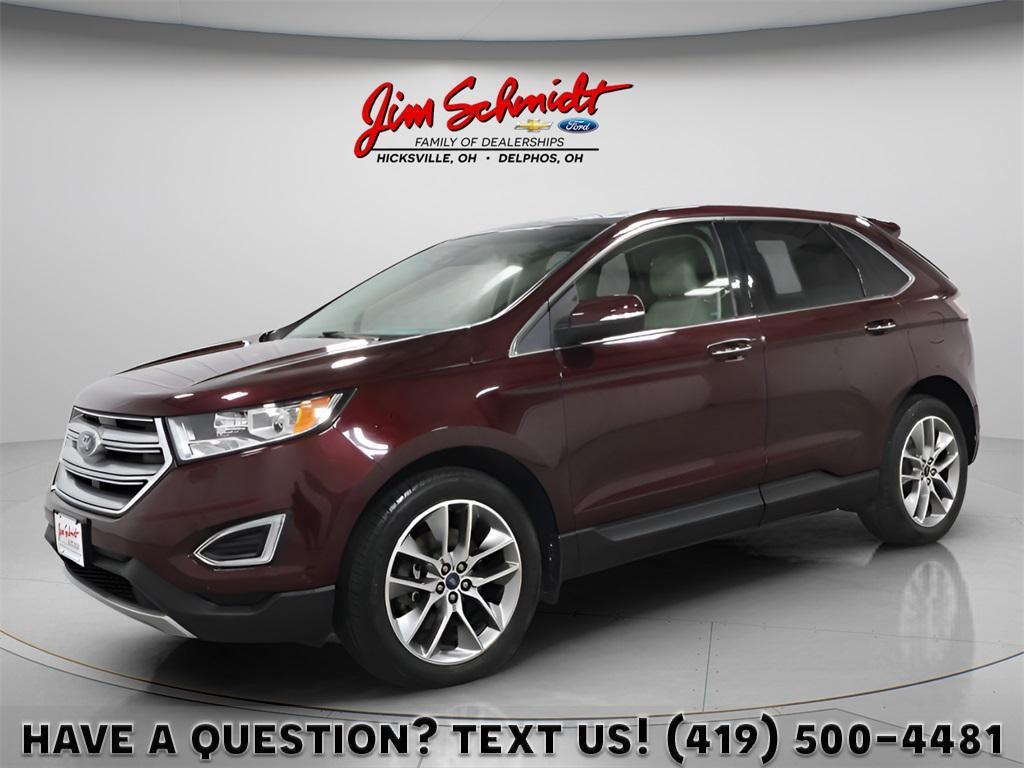 used 2017 Ford Edge car, priced at $13,360