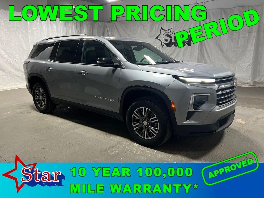 used 2025 Chevrolet Traverse car, priced at $34,989