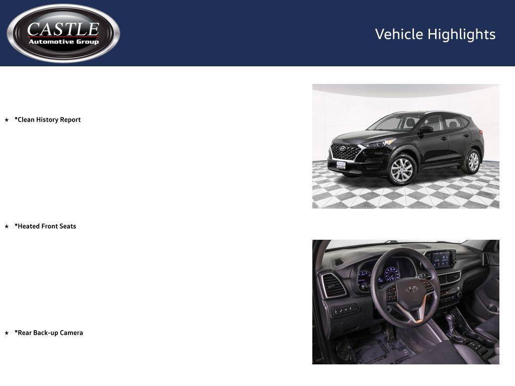 used 2019 Hyundai Tucson car, priced at $12,990