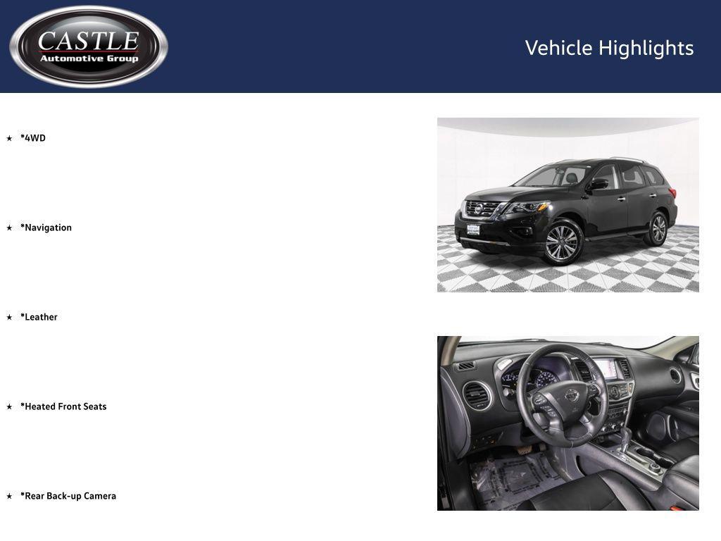 used 2019 Nissan Pathfinder car, priced at $16,990