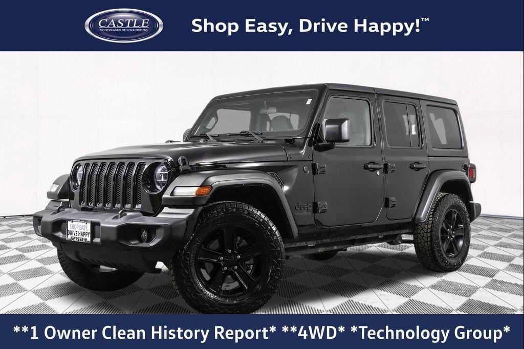 used 2021 Jeep Wrangler Unlimited car, priced at $26,990
