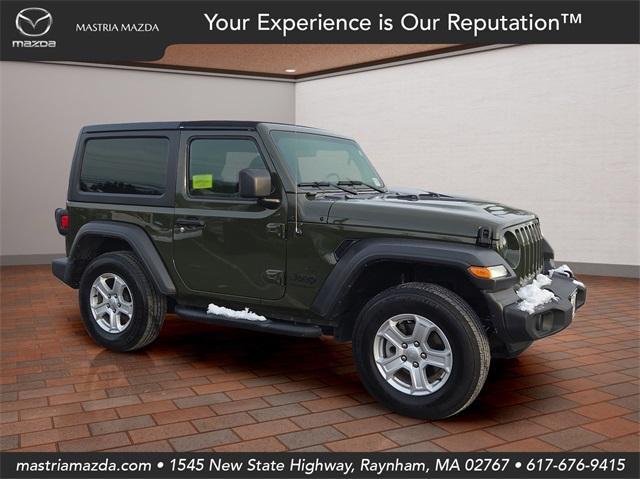 used 2022 Jeep Wrangler car, priced at $25,368