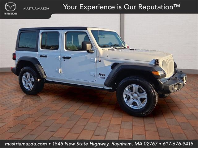 used 2021 Jeep Wrangler Unlimited car, priced at $22,998
