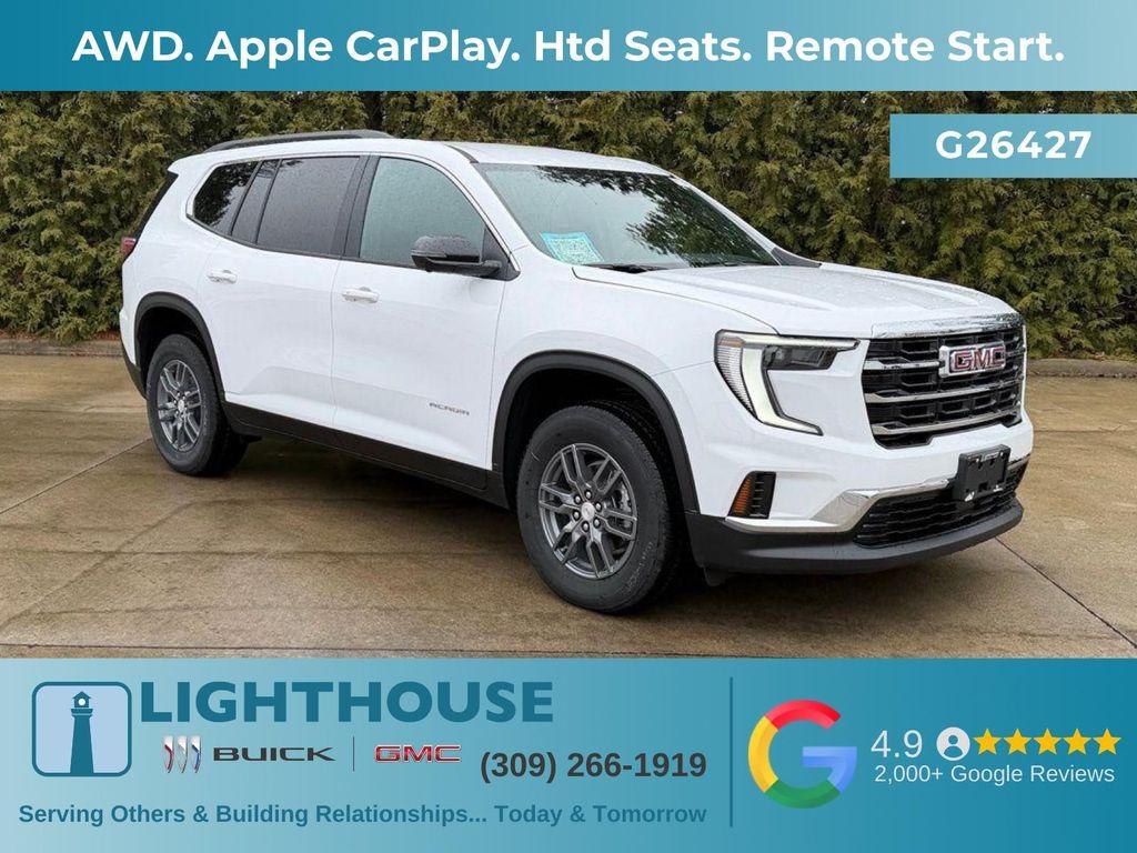 new 2026 GMC Acadia car, priced at $46,357