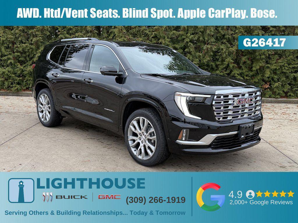 new 2026 GMC Acadia car, priced at $64,395