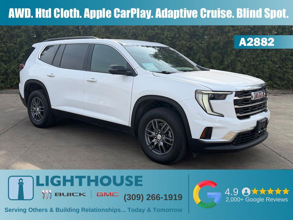 used 2025 GMC Acadia car, priced at $35,212