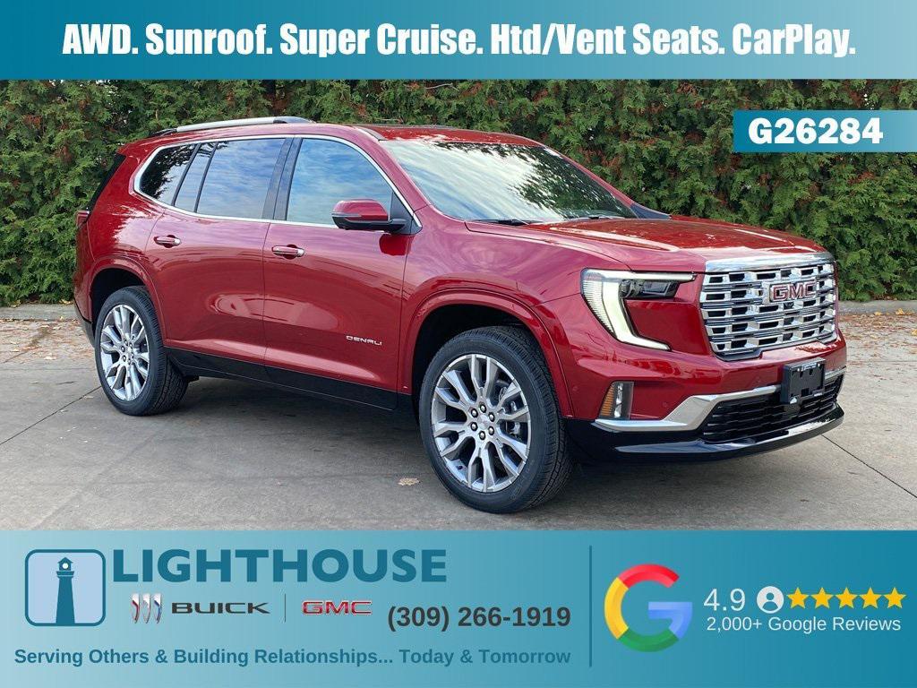 new 2026 GMC Acadia car, priced at $64,355