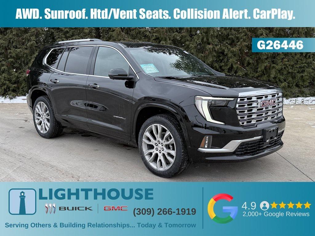 new 2026 GMC Acadia car, priced at $65,505