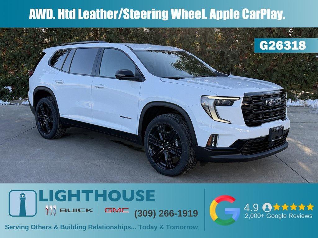 new 2026 GMC Acadia car, priced at $51,475