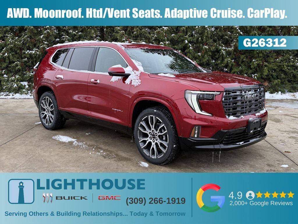 new 2026 GMC Acadia car, priced at $64,690