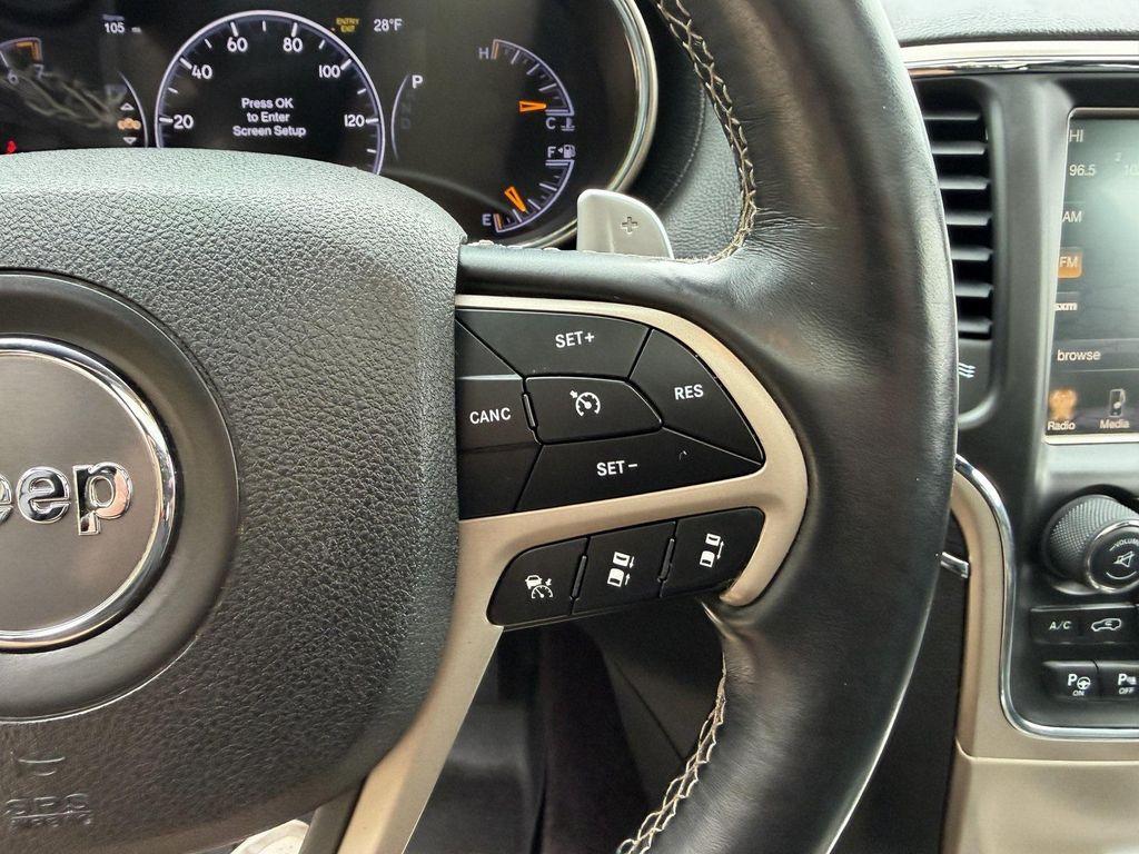 used 2017 Jeep Grand Cherokee car, priced at $14,400
